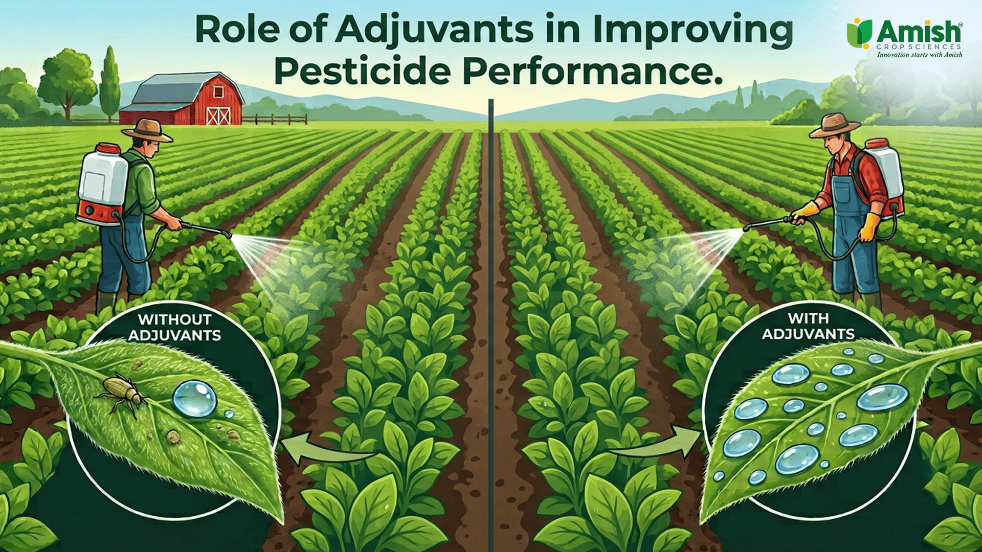 Role of Adjuvants in Improving Pesticide Performance